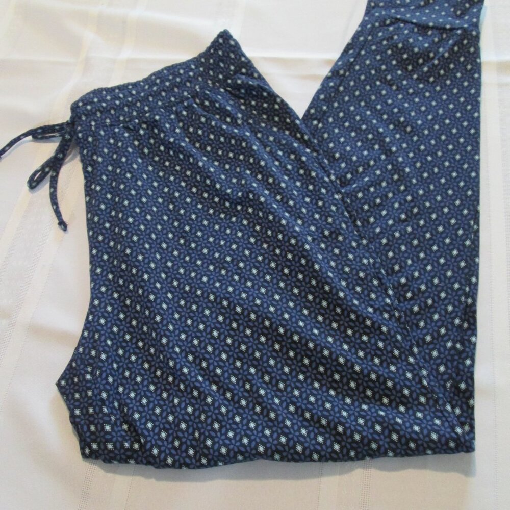 Macy's State of Day Women's Jogger Pajama Pants Diamond Geo NWT - Picture 2 of 4